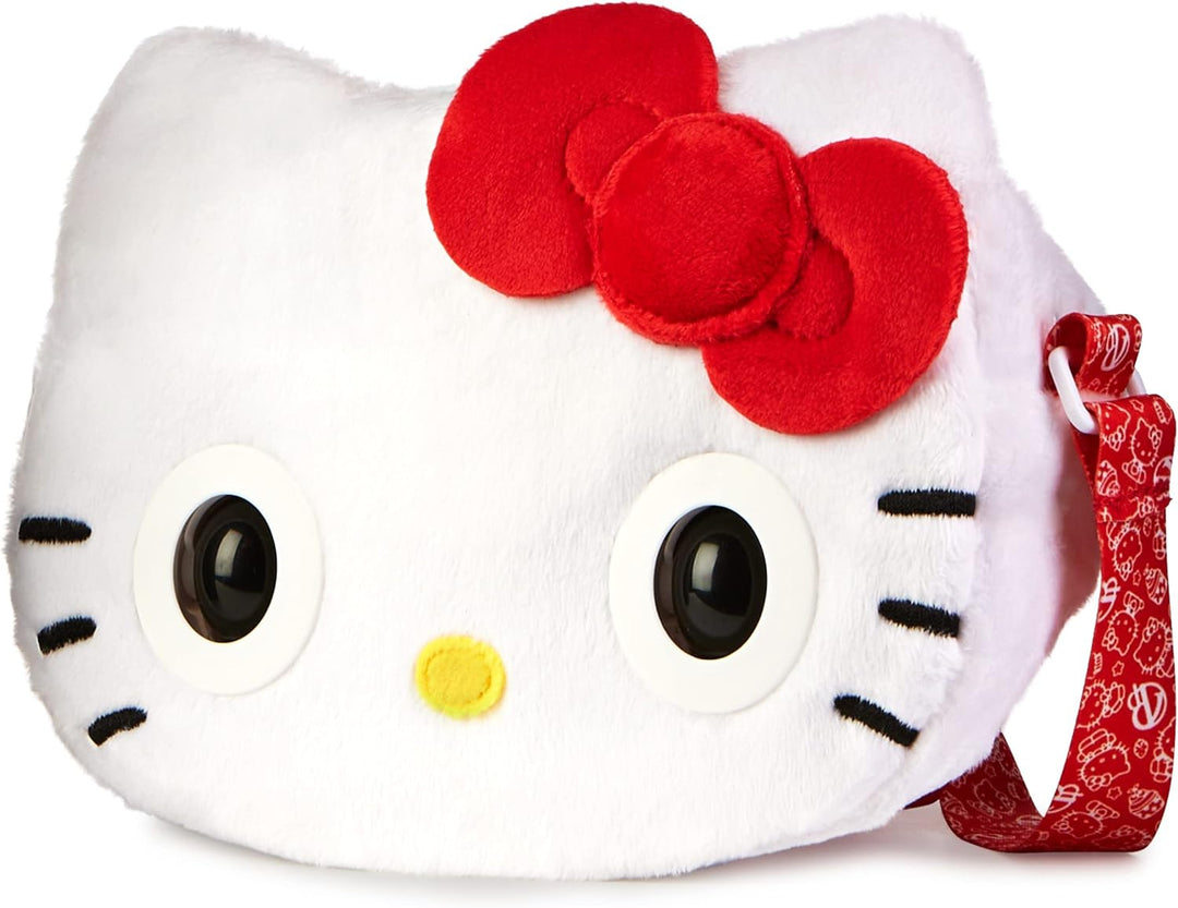 Purse Pets Hello Kitty - interaktive Umhängetasche mit 30+ Geräuschen, Reaktionen, Augenblinzeln und