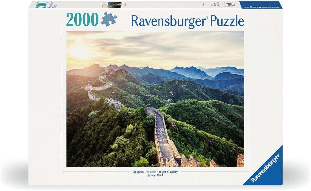 Ravensburger Puzzle 17114 - Chinesische Mauer im Sonnenlicht - 2000 Teile Puzzle für Kinder und Erwa