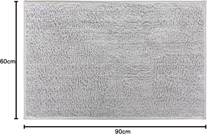 Grund Marla Badteppich, Baumwolle, Grau, 60x90 cm 60x90 cm Grau, 60x90 cm Grau