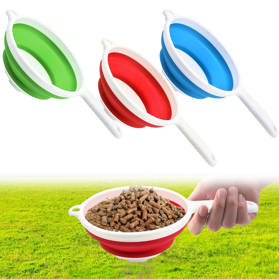 3 x Holzpelletsieb, Pelletsieb, geeignet für Traeger Pellets Pit Boss Pellets, Schmutzsieb für Pelle