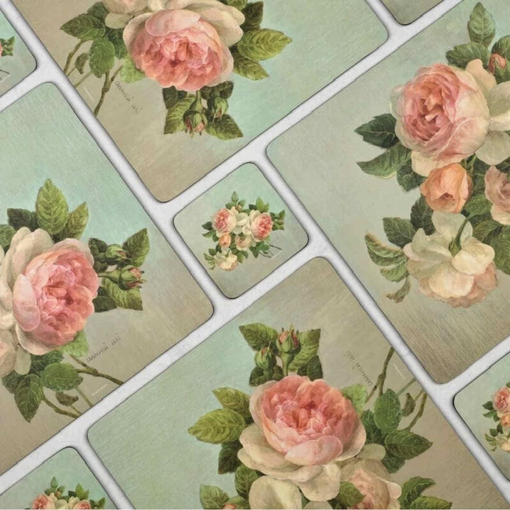 Pimernel 6 Medium Placemats-Antique Roses- Antique Roses-6 Medium Placemats-30,5 x 23,0