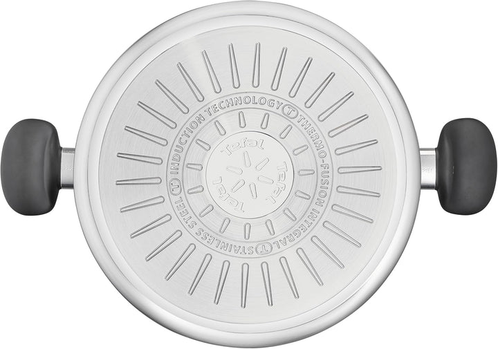 Tefal Primary E3089504 Couscous-Topf 24 cm und Dampfkorb, 4-5 Personen, Induktion, Dampfkorb mit kle