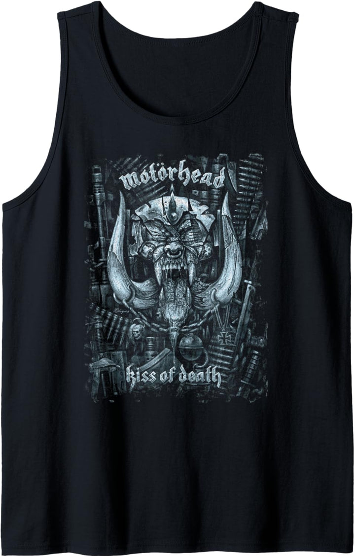 Motörhead – Kiss Of Death Vintage Front/Back Tank Top