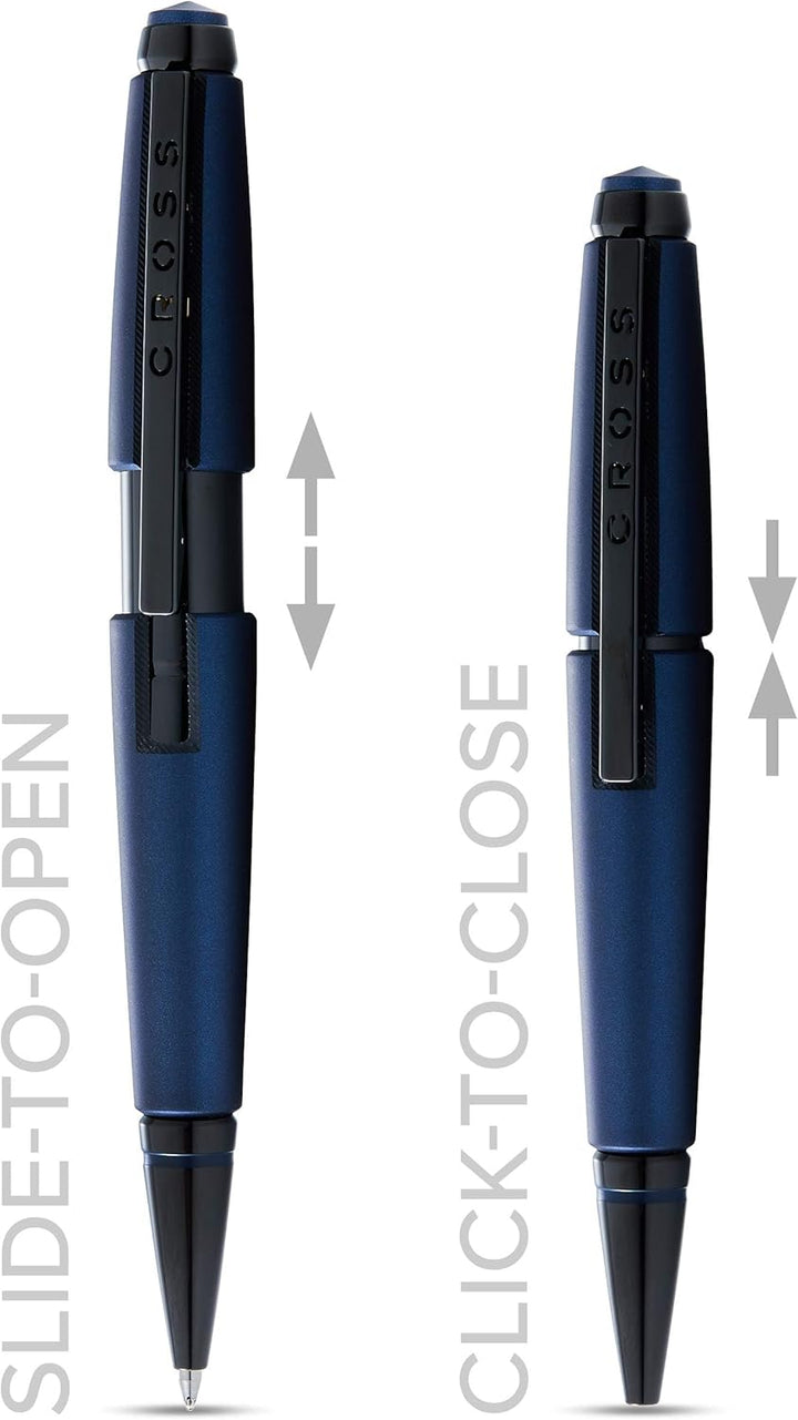 Cross Edge Rollerball (Strichstärke M, Schreibfarbe: schwarz, nachfüllbar, inkl. Premium Geschenkbox