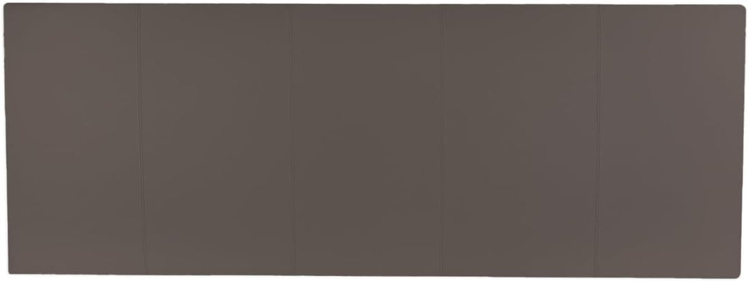 P17 - KOPFTEIL | Rückenlehne aus Kunstleder | Farbe Dunkelgrau | Nähstreifen | Abmessungen L.160 H.6