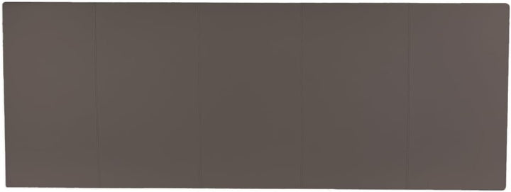 P17 - KOPFTEIL | Rückenlehne aus Kunstleder | Farbe Dunkelgrau | Nähstreifen | Abmessungen L.160 H.6
