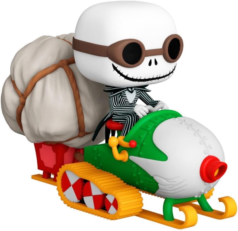 Funko Pop! Disney Ride: The Nightmare Before Christmas-Jack Skellington mit Goggles &amp; Snowmobile - V
