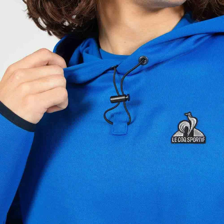 Le Coq Sportif Herren Kapuzenpullover, Tech Blue
