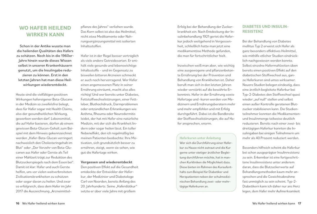 Der Hafer-Masterplan: Das 2-Wochen-Programm für mehr Gesundheit und Energie, Taschenbuch
