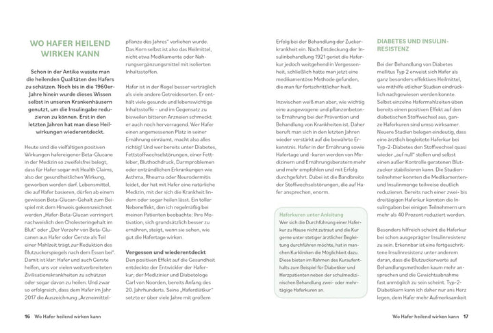 Der Hafer-Masterplan: Das 2-Wochen-Programm für mehr Gesundheit und Energie, Taschenbuch