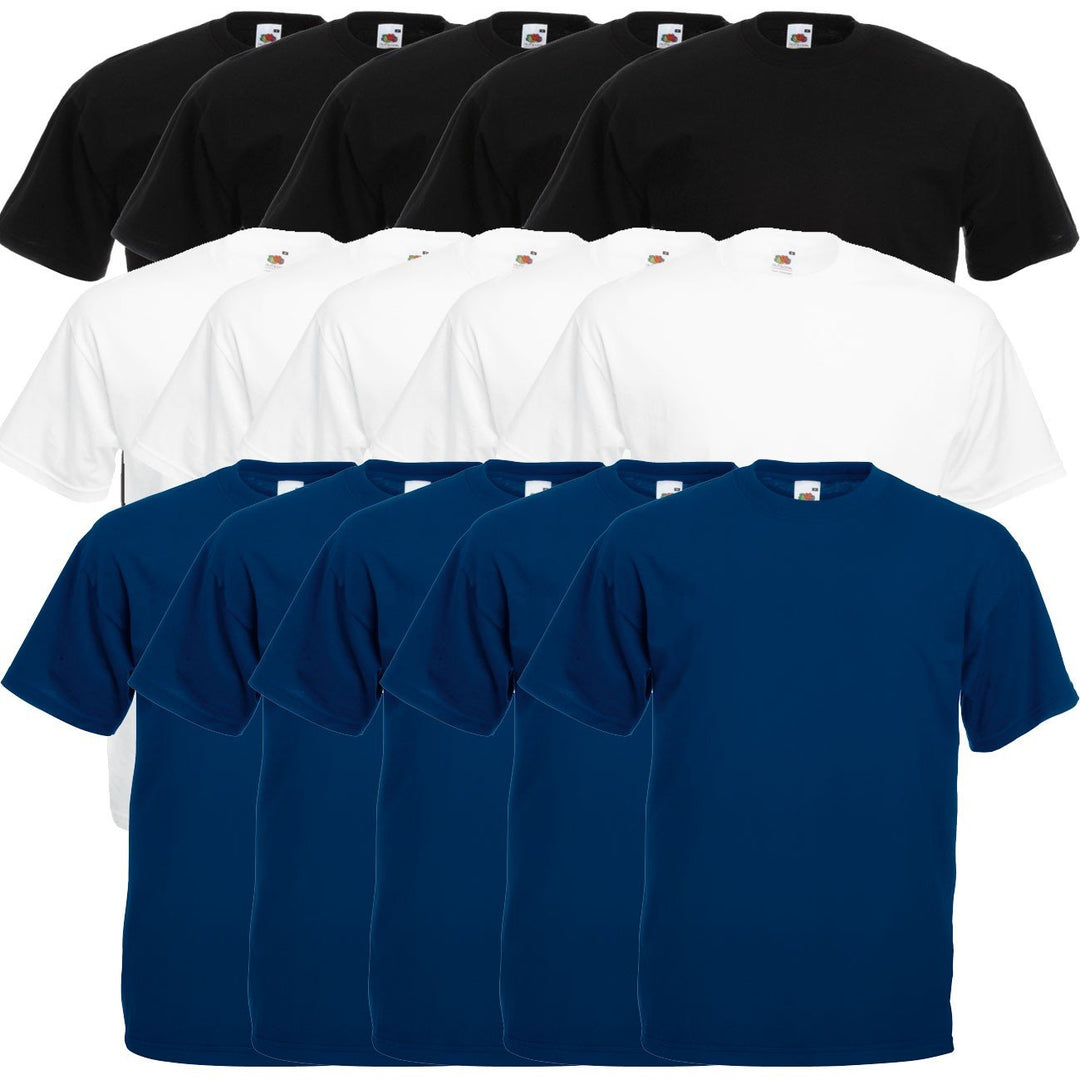 Fruit of the Loom Original Valueweight T Rundhals T-Shirt F140 15er Pack