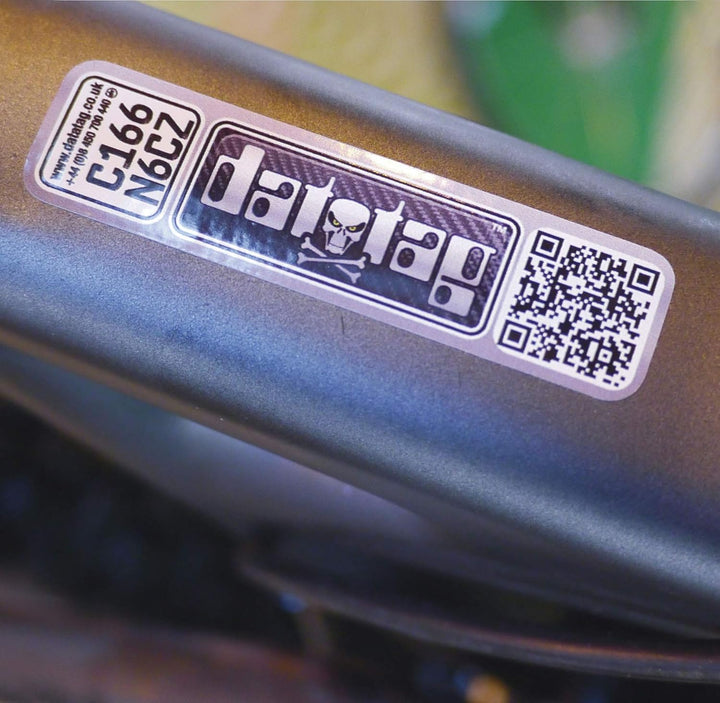 Datatag Stealth Diebstahlschutz, 0,1 cm, Silber