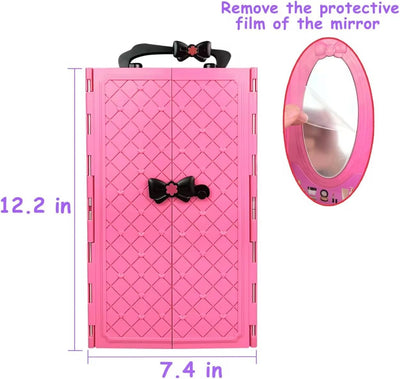 85 Stück kleidung Schmuck Zubehör für Puppen Kleiderschrank für 11,5 Zoll Puppe - Modedesign Puppen