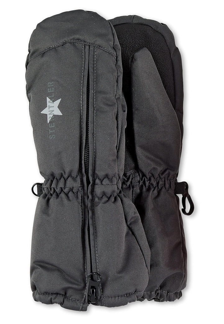 Sterntaler Stulpen-Handschuhe mit mittigem Reissverschluss 2 Eisengrau, 2 Eisengrau