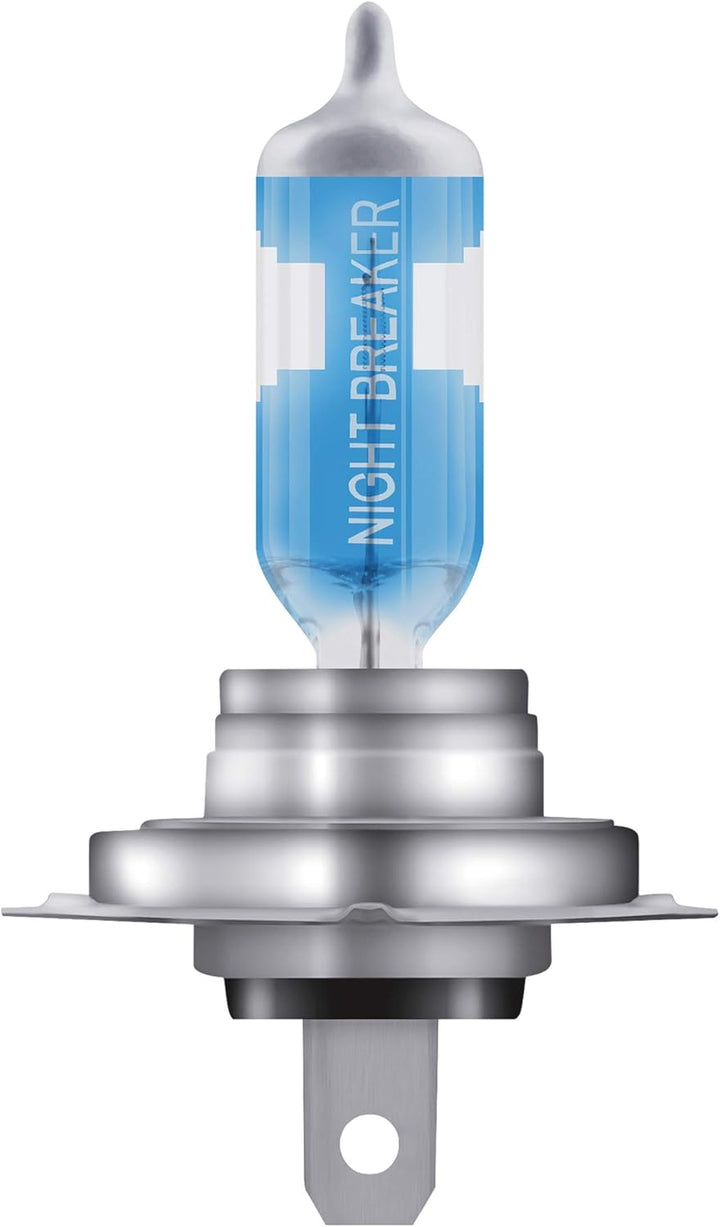 Osram NIGHT BREAKER LASER H7, +150% mehr Helligkeit, Halogen-Scheinwerferlampe, 64210NL, 12V PKW, Fa