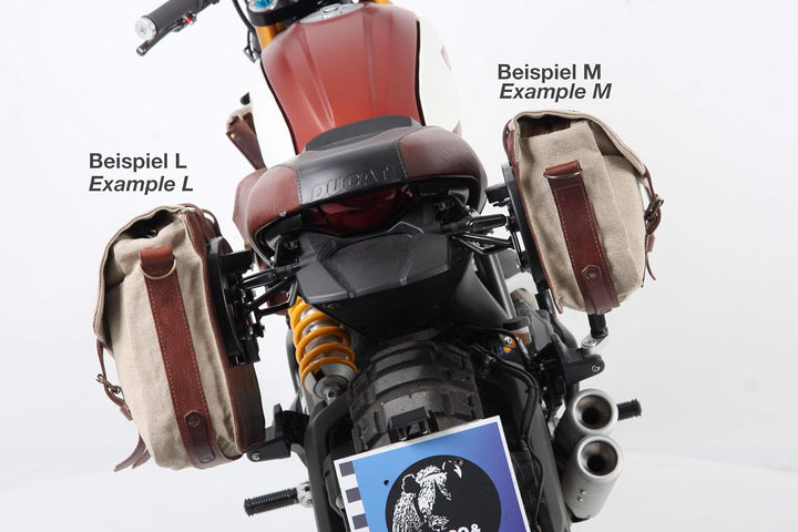 Hepco & Becker H&B Motorrad Satteltaschen für Motorrad Taschen Satteltasche Legacy Canvas für C-Bow