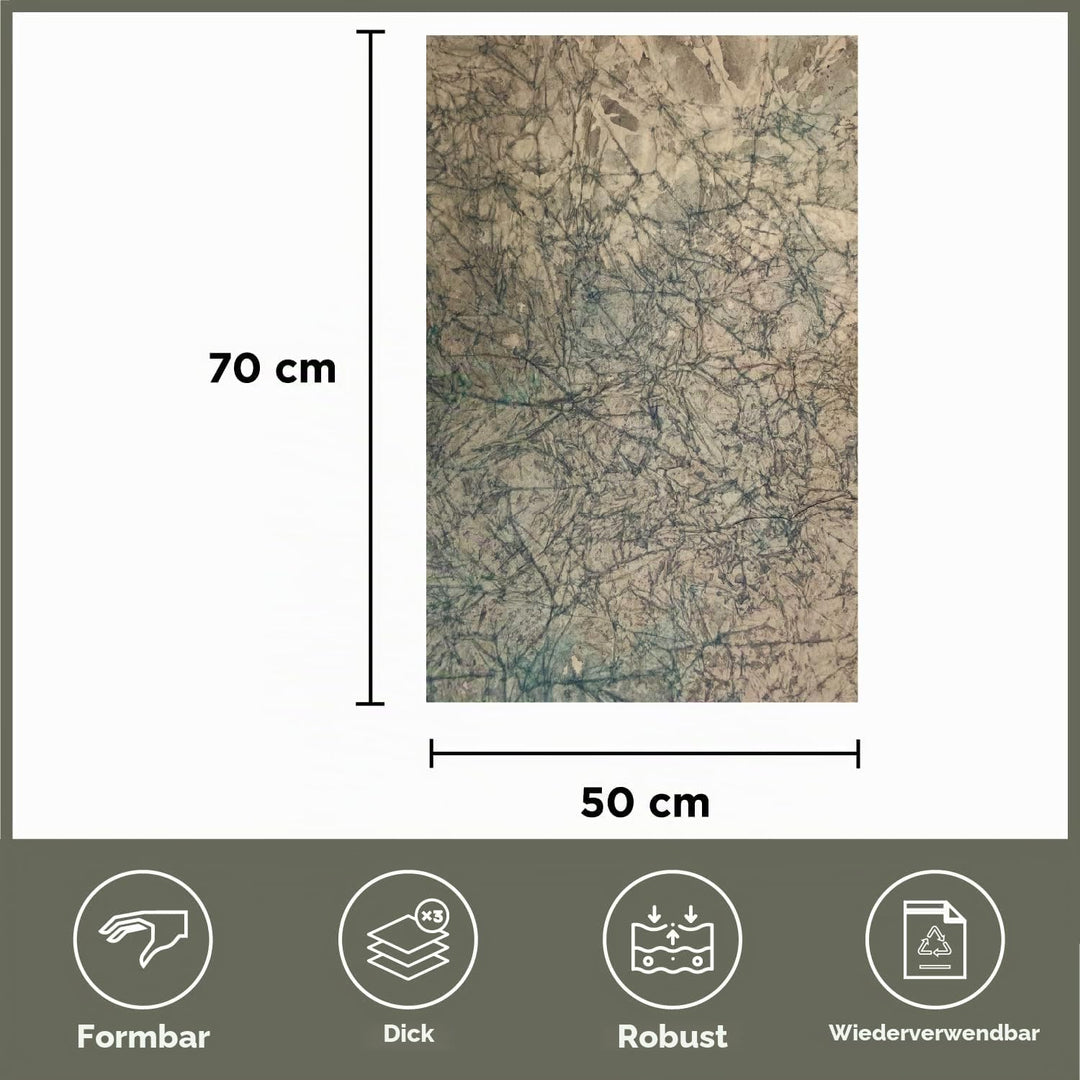 Gesar 2 Bögen 100 x 70 cm Felsenpapier für Weihnachtskrippe, hohe Qualität von Papier, Krippe oder E
