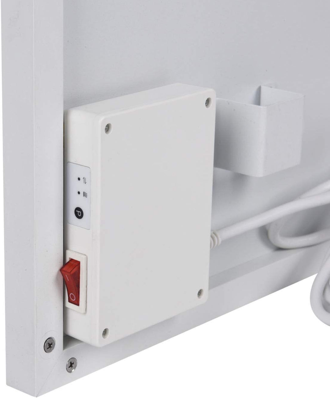 Mi-Heat Sundirect PE380 Plus 30x120cm weiss Infrarotheizung 380 Watt - Heizpaneel Elektroheizung Wär