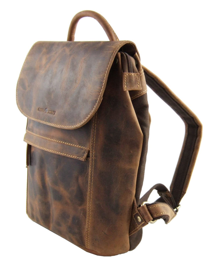 Greenburry Vintage City Rucksack Leder 35 cm