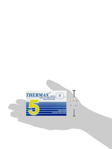 neoLab 3-1916 Temperatur-Messstreifen, 160 Grad C bis 182 Grad C (10-er Pack)
