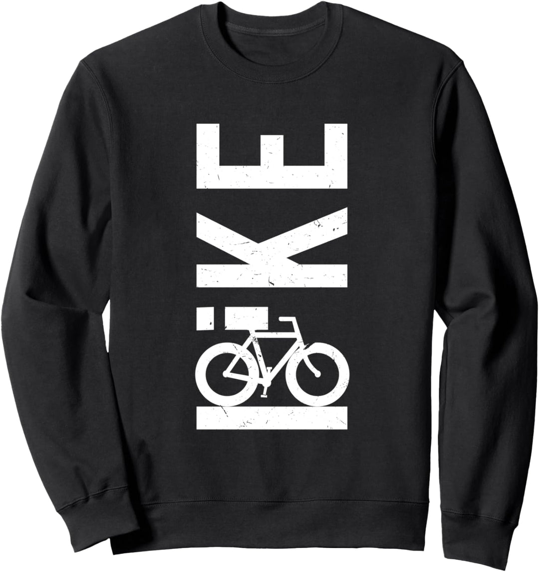 Bike Illustration Fahrrad - Radfahrer Geschenk Sweatshirt