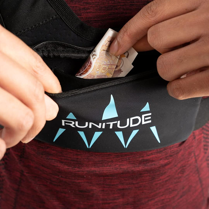 RUNITUDE Laufweste Handytasche Joggen Handyhalterung | Laufen Handy Brusttasche Running Weste V1 | P