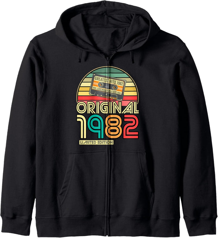 Legendär seit 1982 Geburtstag 1982 Retro Original 1982 Party Kapuzenjacke