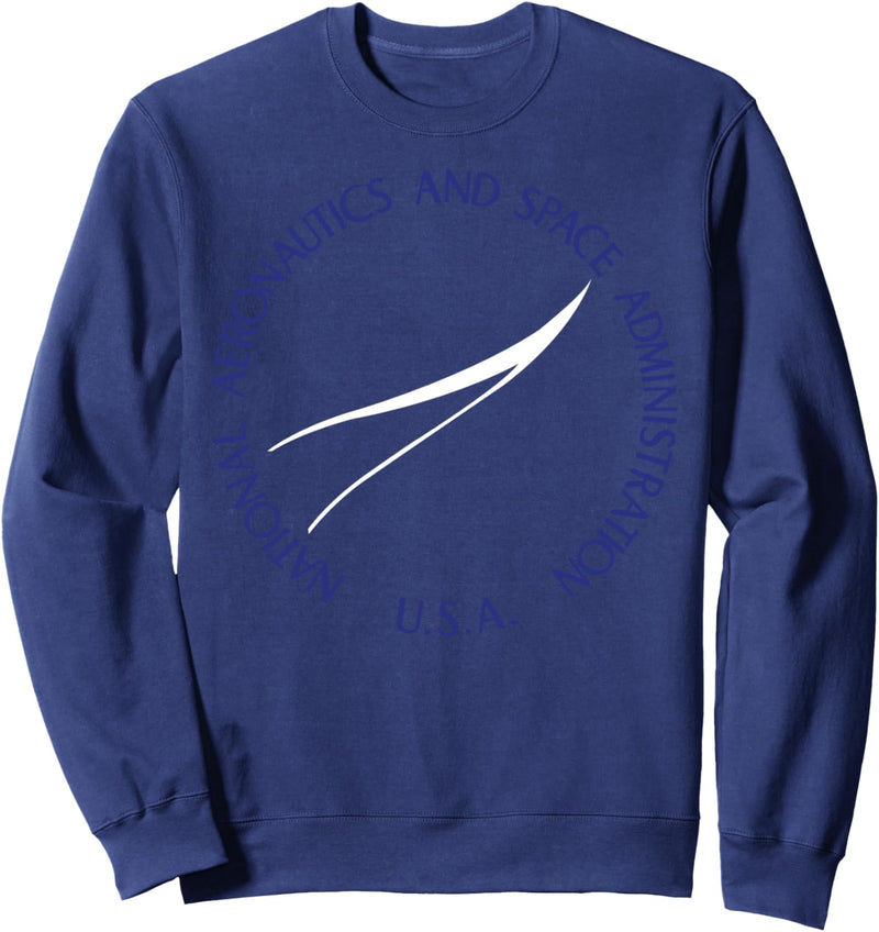 NASA Circular Acronym Chevron Logo Sweatshirt