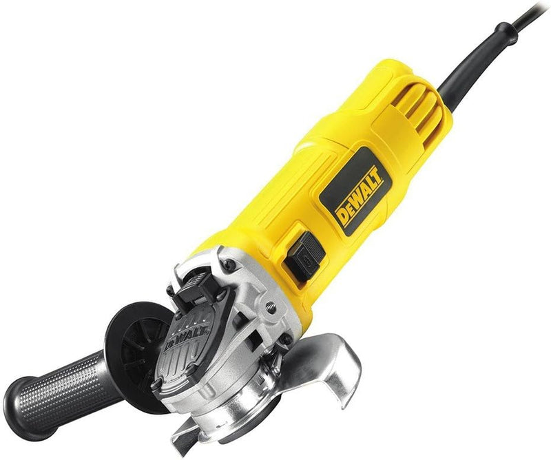 DeWalt Winkelschleifer (900 W, 125 mm Scheiben-ø, Leerlaufdrehzahl 11.800 min-1, für alle Standard-T