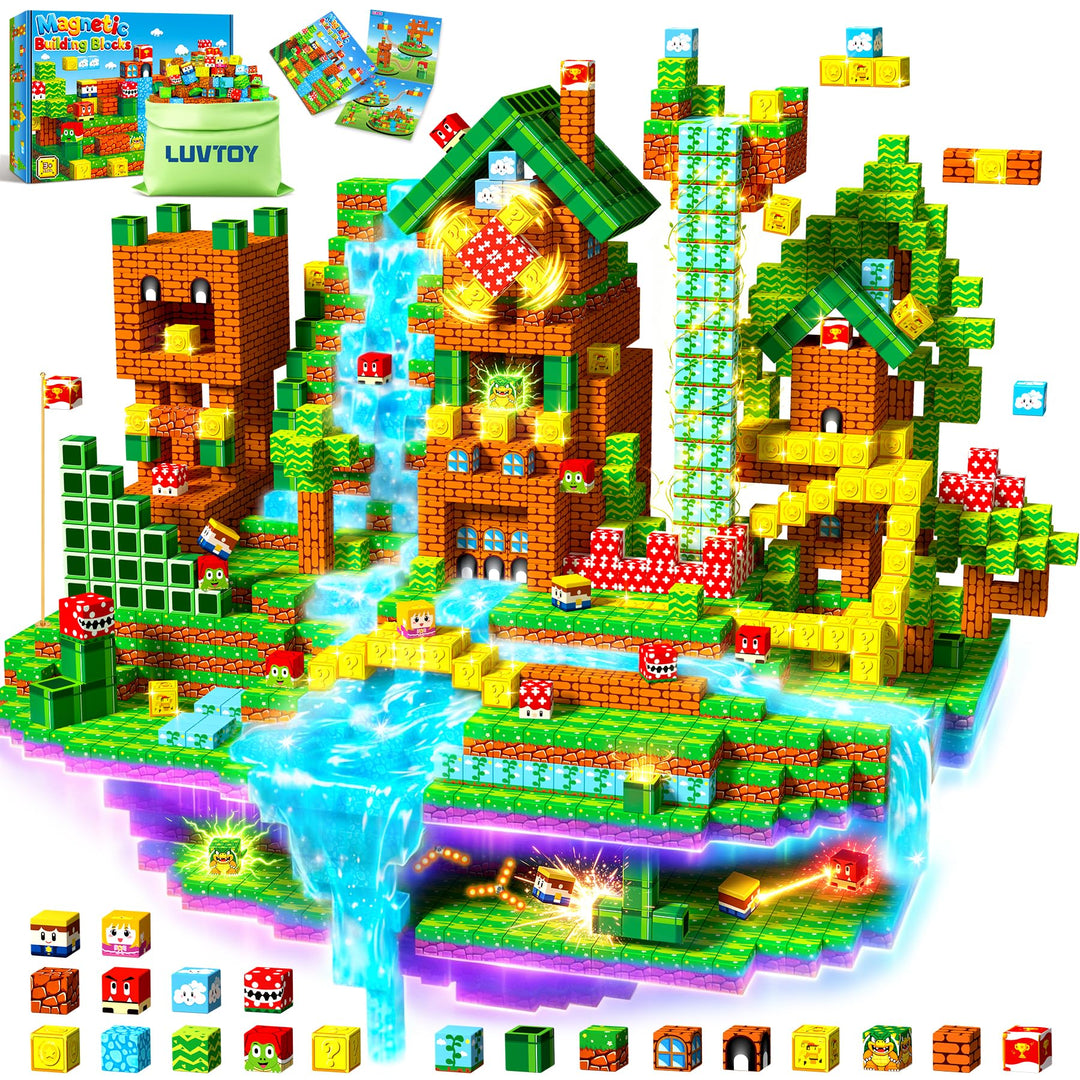 Magnetische Bausteine - Magnetbausteine Kinder - Magnetische Spielzeug Magnetspielzeug Magnete Kinde