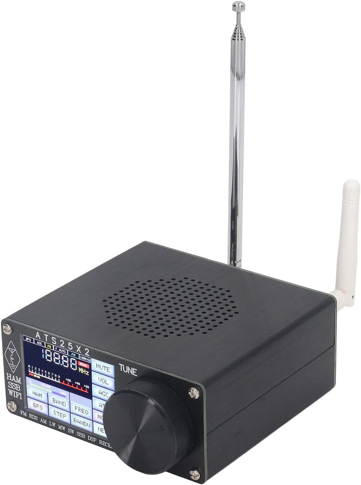 ATS25X2 Vollband Funkempfänger DSP Kurzwellenfrequenz Funkempfänger Scanner mit Spektrumsabtastung