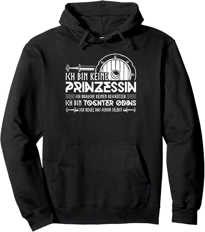 Schildmaid Tochter Odins Wikinger Nordische Mythologie Pullover Hoodie