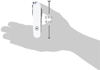 Victorinox Taschenmesser Climber (14 Funktionen, grosse Klinge, Kapselheber) 91mm Weiss, Weiss