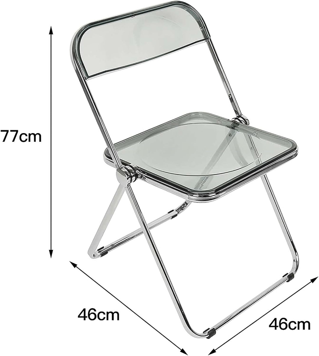 homewell Klappstuhl Angelstuhl Faltstuhl Acryl Campingstuhl praktisch robust leicht (grau 1 Stuhl),