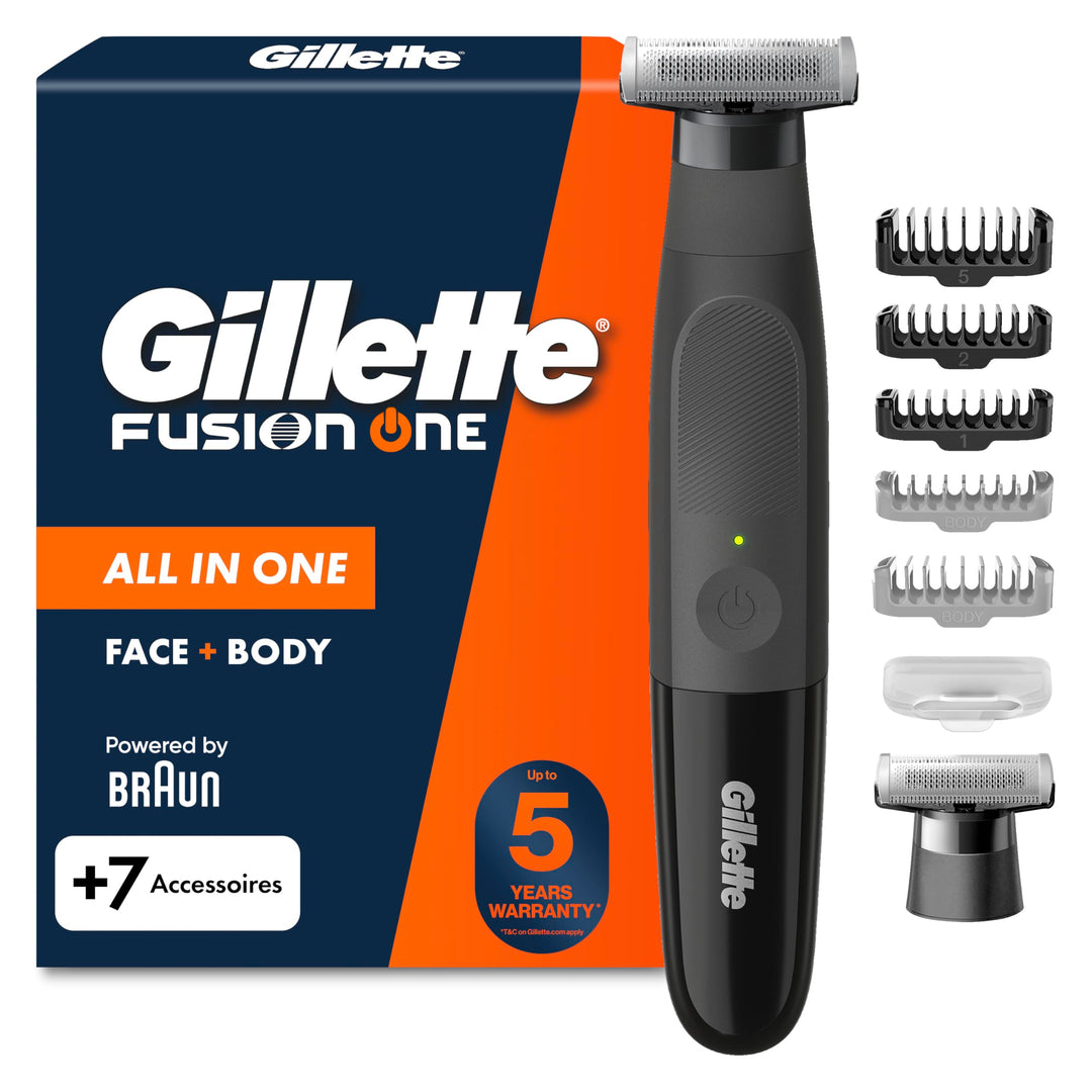Gillette Fusion One Hybrid Trimmer &amp; Rasierer, Face &amp; Body
