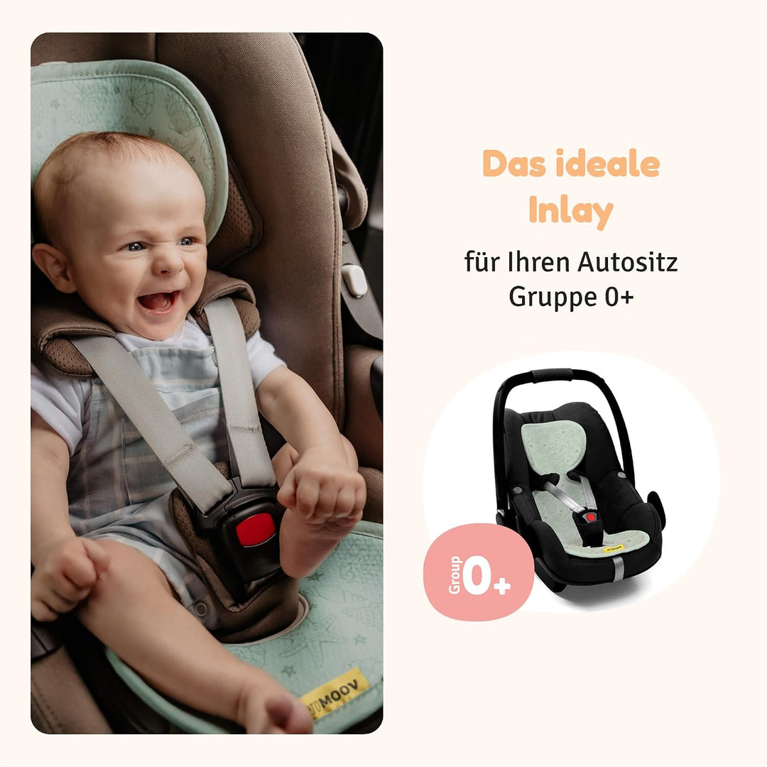 Aeromoov - Baby Sitzauflage Air Layer - Einlage Für Autositz oder Kinderwagen - Gruppe 0 - Antischwi