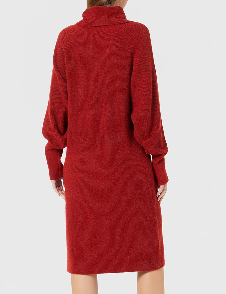 BOSS Damen C_folibia Dress XL Medium Red, XL Medium Red