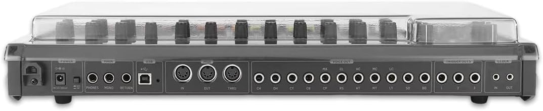 Decksaver Behringer RD-8 Abdeckung (DS-PC-RD8) Transparent, Transparent