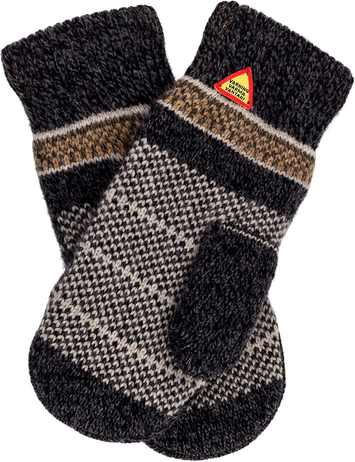 ÖJBRO VANTFABRIK Fäustlinge 4 Lagen 100% Merinowolle versch. Modelle, Grösse S-L (6-11) Handschuhe S