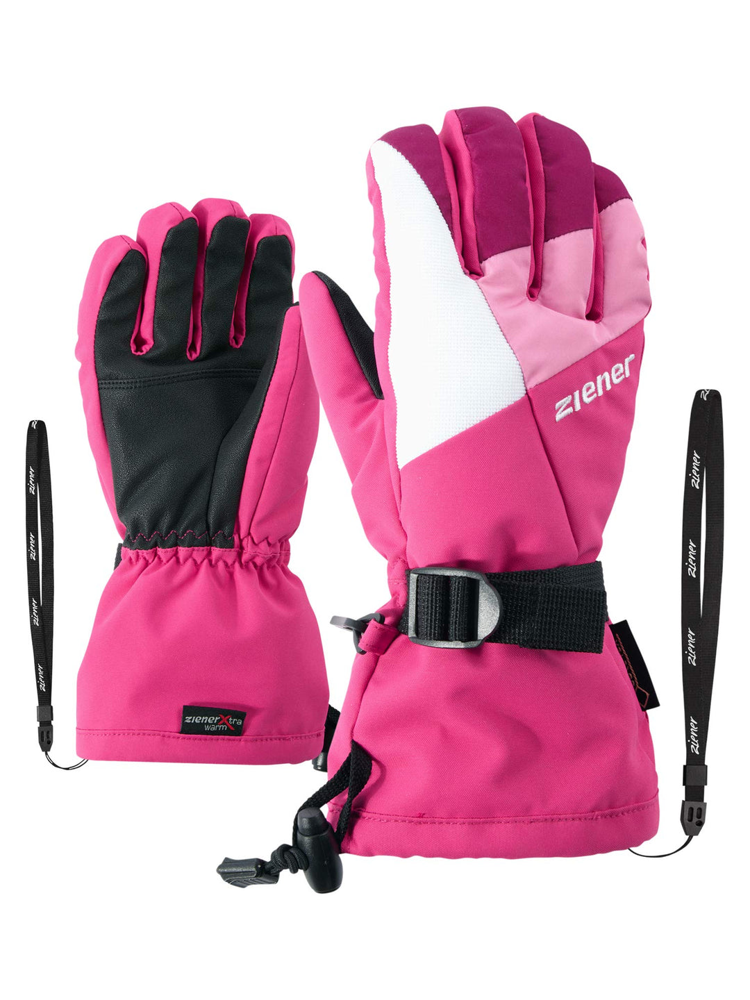 Ziener Kinder LANI GTX glove junior Ski-handschuhe 7.5 pink blossom, 7.5 pink blossom