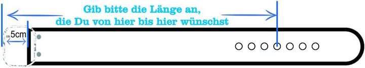 Wolfszeit Ledergürtel ALFRIGG aus braunem Büffelleder mit matt-glänzender Schliesse 115, 115