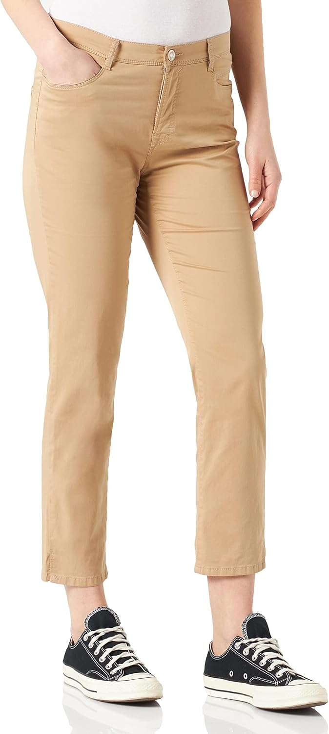 BRAX Damen Style Mary S Ultralight Organic Cotton Verkürzt Jeans, Beige Bast 54