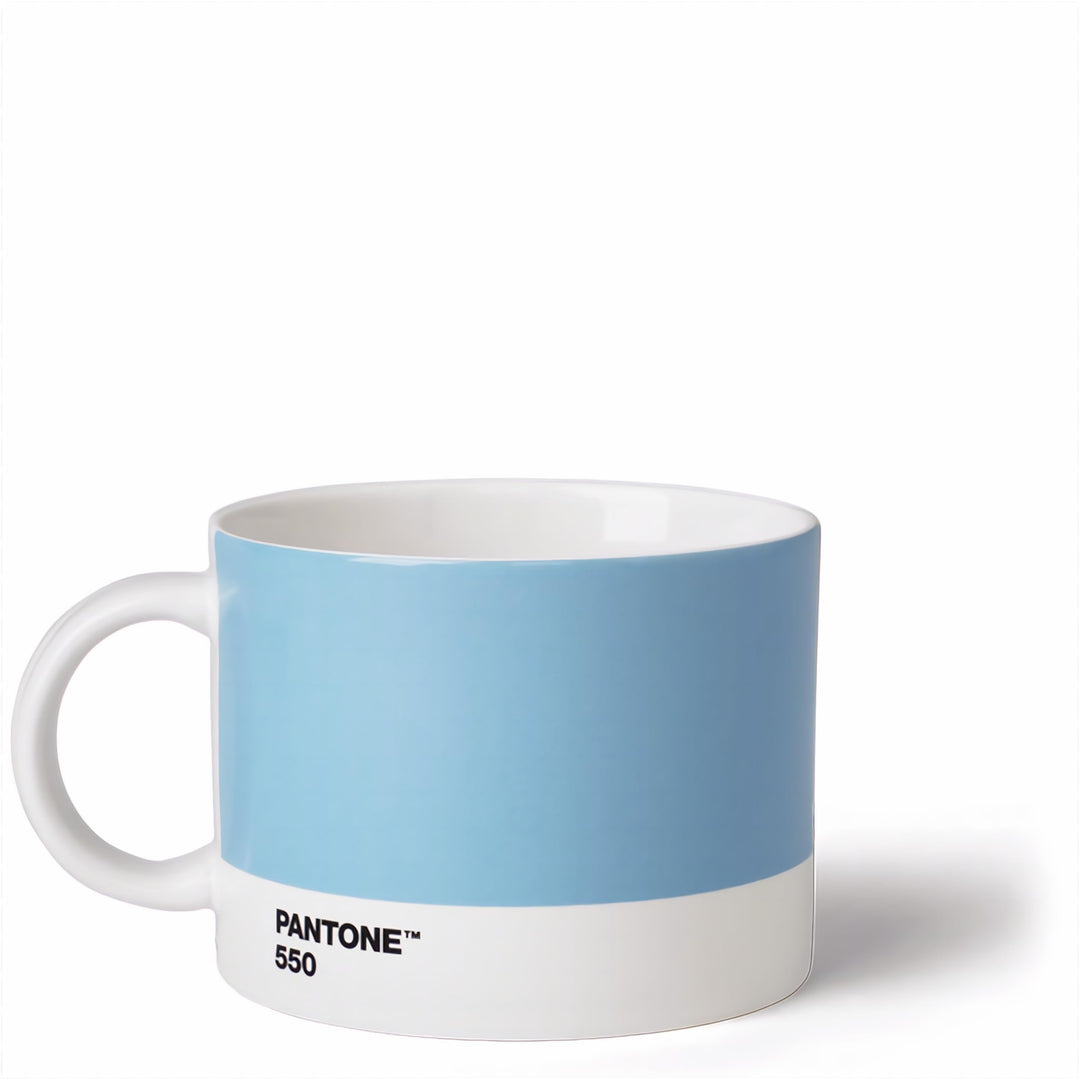Pantone Teebecher, Porzellan, Light Blue 550, 10.4 x 10.4 x 8 cm, Light Blue 550