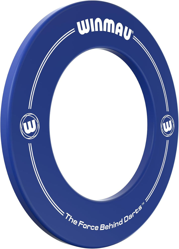 WINMAU Unisex – Erwachsene Printed Dartboard Surround Standard Blue, Standard Blue