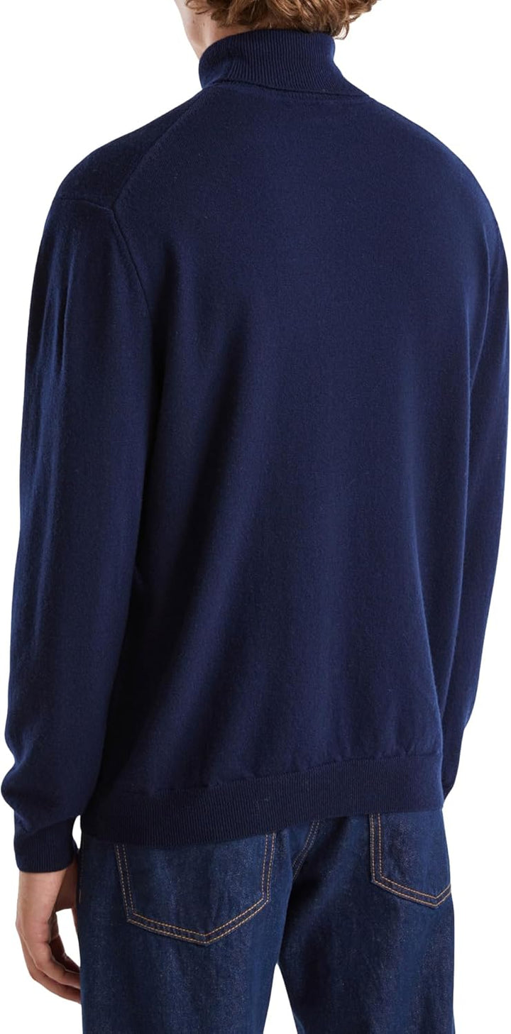 United Colors of Benetton Herren Pullover XS Dunkelblau 016, XS Dunkelblau 016