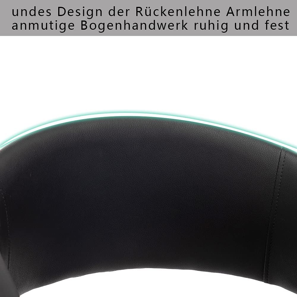 Mignone Esszimmerstühle Wohnzimmerstühle Moderne Küchenstühle Rückenlehnen für Küche Arbeitszimmer W