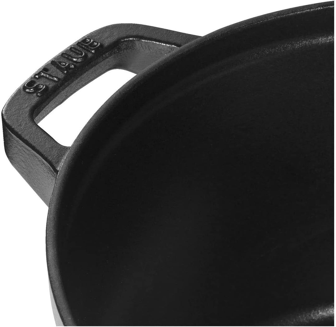 STAUB La Cocotte Kochtopfset, 2-tlg rund Gusseisen Schwarz Kochtopf Topf