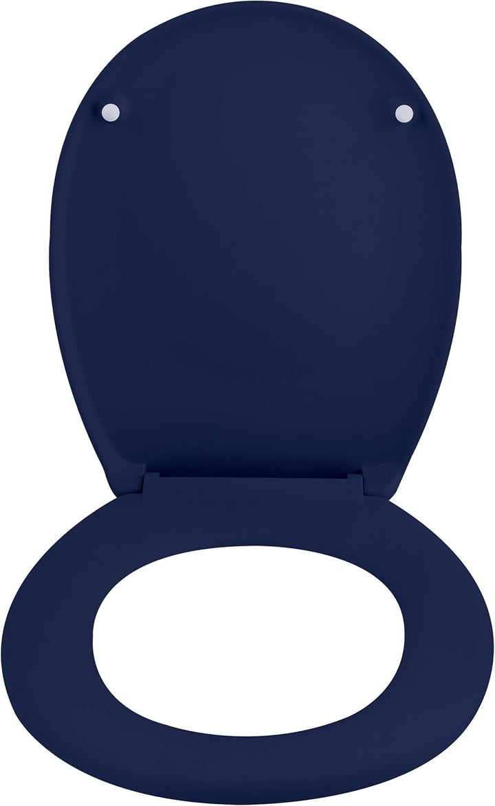 Spirella Premium Toilettendeckel oval Klodeckel mit matten Finish und Softclose Absenkautomatik. Ant