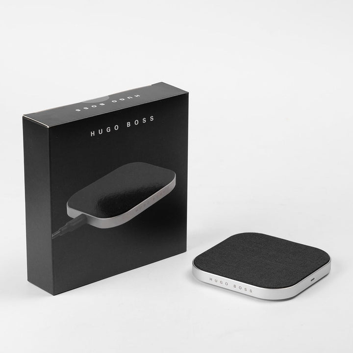 Hugo Boss Illusion Kabelloses Ladegerät, Chrom, One Size, chrom