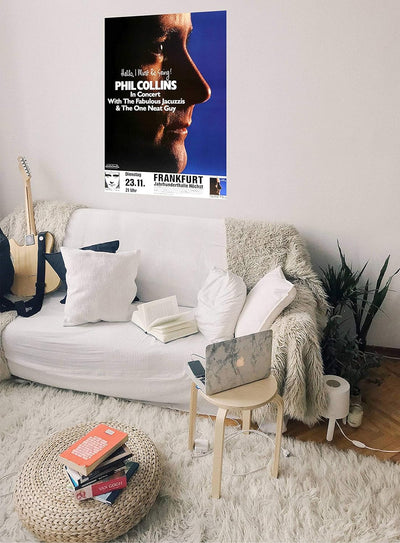 Phil Collins - Face Value, Frankfurt 1983 » Konzertplakat/Premium Poster | Live Konzert Veranstaltun